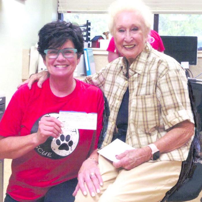 Donation to Animal Shelter