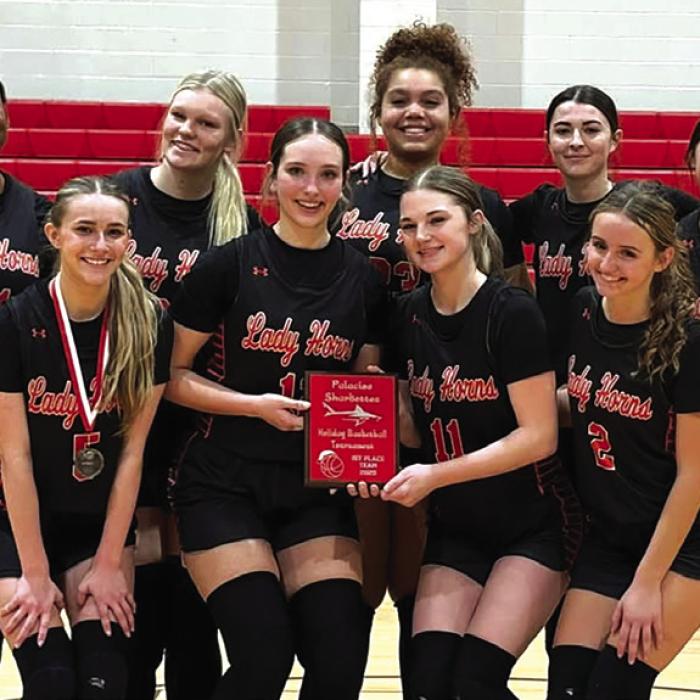 The Schulenburg varsity girls basketball team won the Palacios Tournament last week, knocking off El Campo, Palacios, Port Lavaca Calhoun and Danbury.