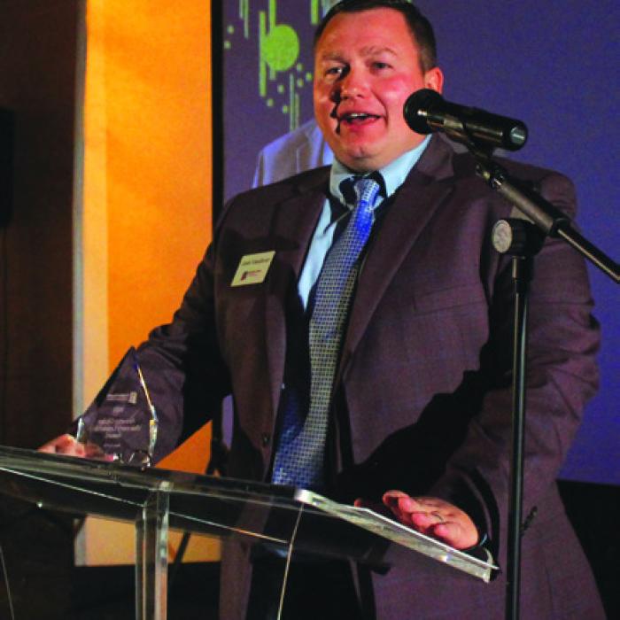 The winner of the Annette Citzler Visionary Leadership Award was Josh Vandever