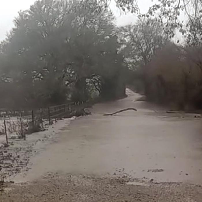 Roads Flood in Muldoon Area