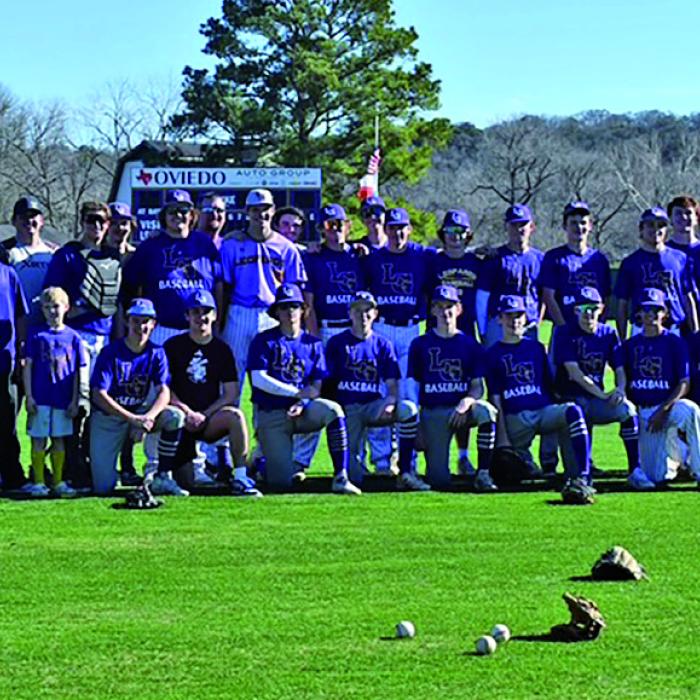 The La Grange high school and alumni held their annual scrimmage Saturday. The baseball team is also trying to raise money for the program. If anyone would like to be a banner sponsor to contact Coach James Zaruba at james.zaruba@lgisd.net. Photo courtesy of Kim Jobb