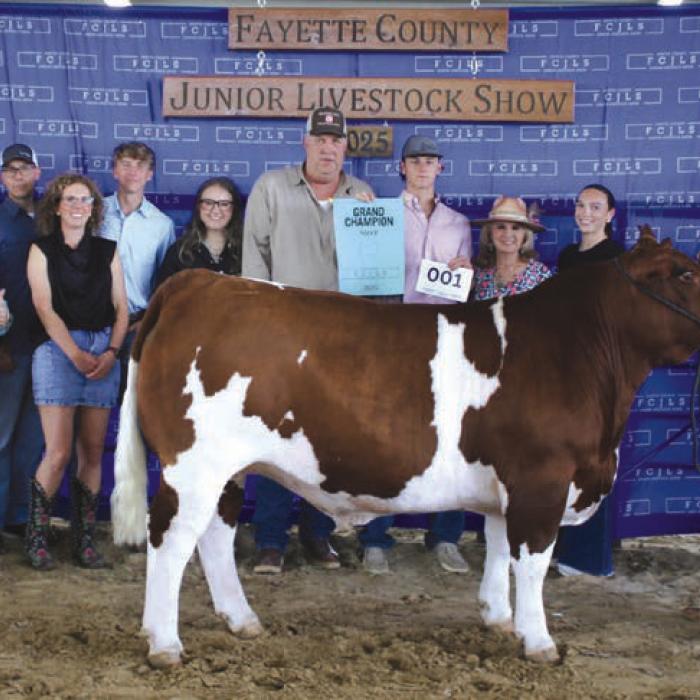 2025 Fayette Co. Junior Livestock Show Grand Champions