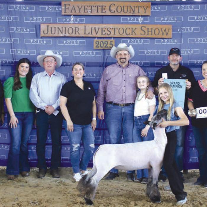 2025 Fayette Co. Junior Livestock Show Grand Champions