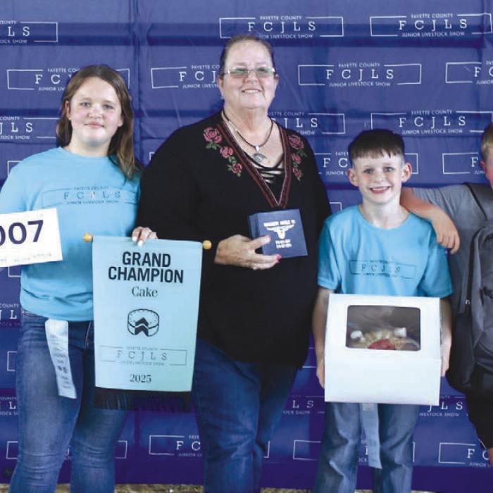2025 Fayette Co. Junior Livestock Show Grand Champions
