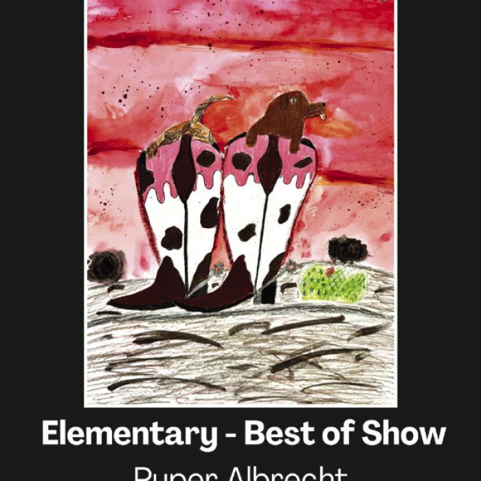 Round Top-Carmine ISD Western Art Winners