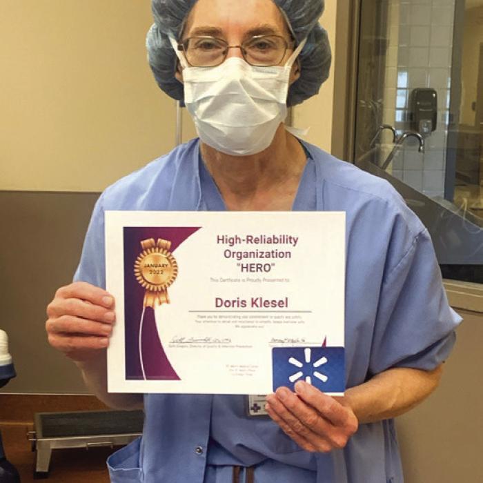 St. Mark’s Medical Center Recognizes Five Employees with ‘HeRO’ Awards 
