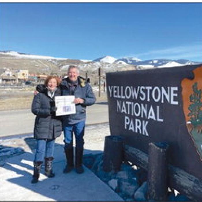 Record Visits Yellowstone