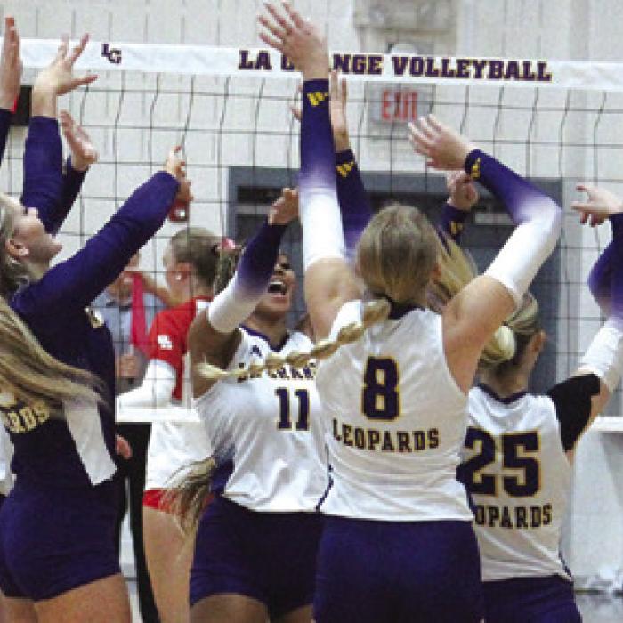 The Lady Leps finished the volleyball regular season 26-16 and 7-3 in district play.