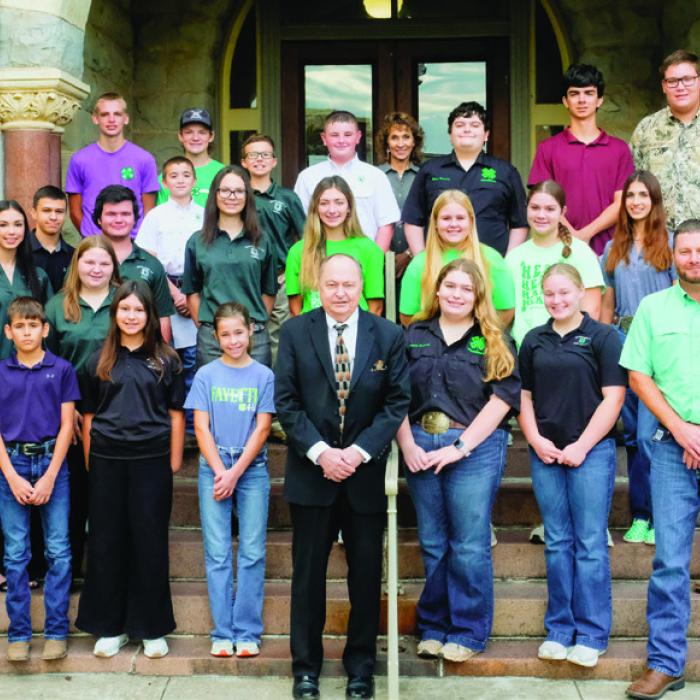 County Leaders Hear From Local 4-H Students