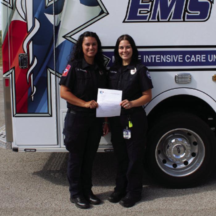 County EMS Employees Honored