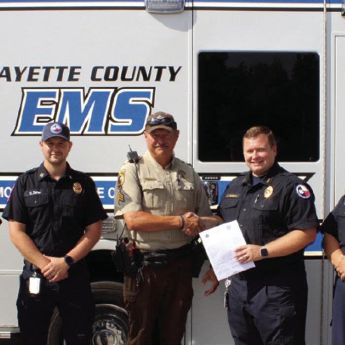 County EMS Employees Honored