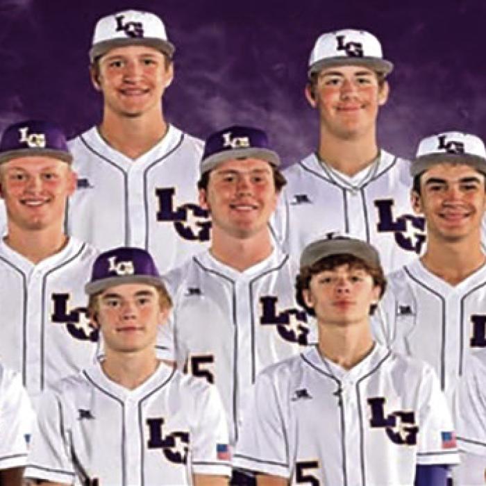 The members of the 2026 La Grange baseball team.