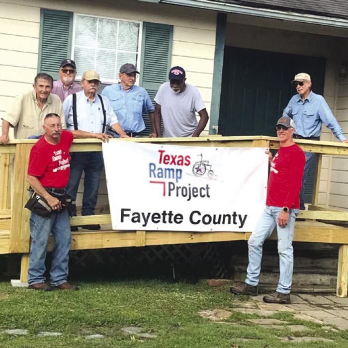 Texas Ramp Project Builds in Ellinger