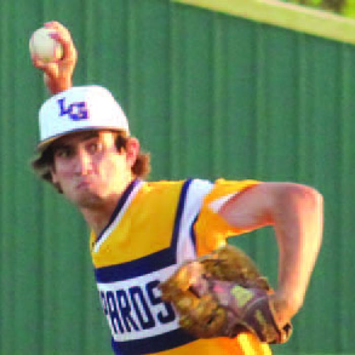 Ty Stark, shown here earlier in the season, pitched a complete game Tuesday.