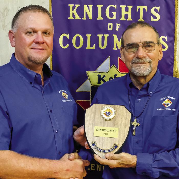Schulenburg Knights of Columbus Council Annual Christmas Party Held