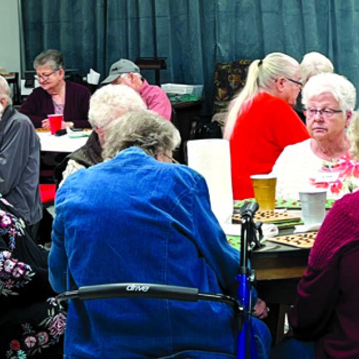 Several Attend Senior Connections Bingo