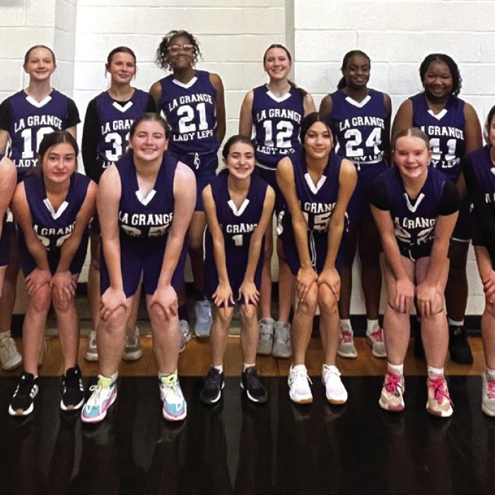 The La Grange Middle School 8th Grade B Team ended their season with an overall record of 2-7. They are coached by Lesley Roesler. La Grange 7th Grade B Team