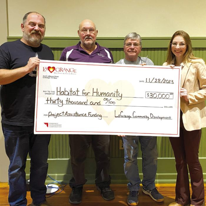 Habitat for Humanity Receives Funding