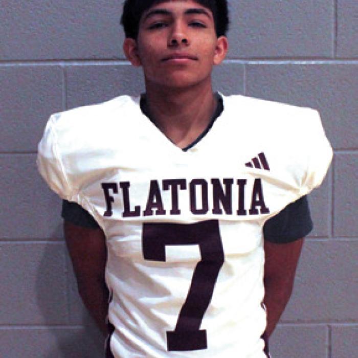 Flatonia’s Zayden Perez had two TDs Friday.