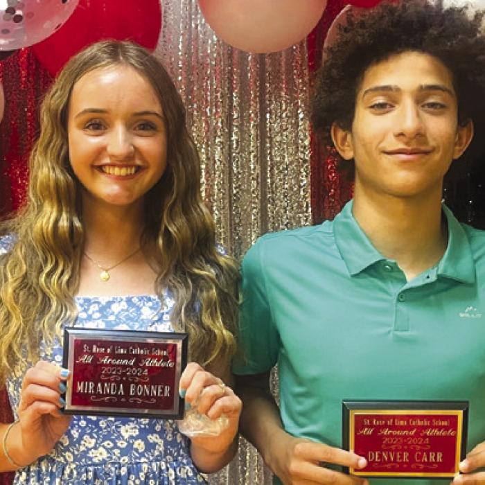 St. Rose Overall Top Athletes