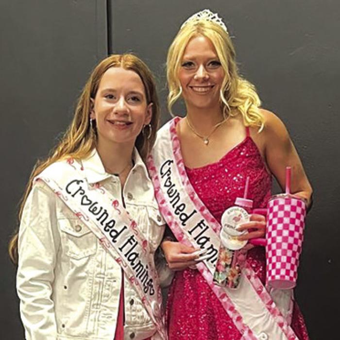 Hrachovy, Hoffmann Compete in Pageant
