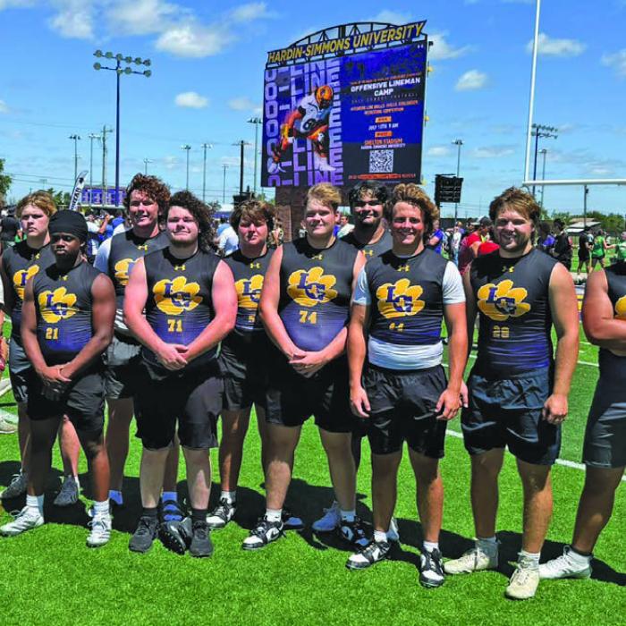 Leps Compete at State Linemen Challenge