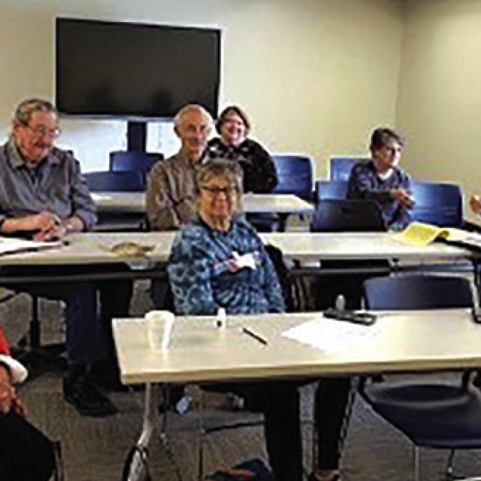 Prairie Blume Literary Society Holds Meeting