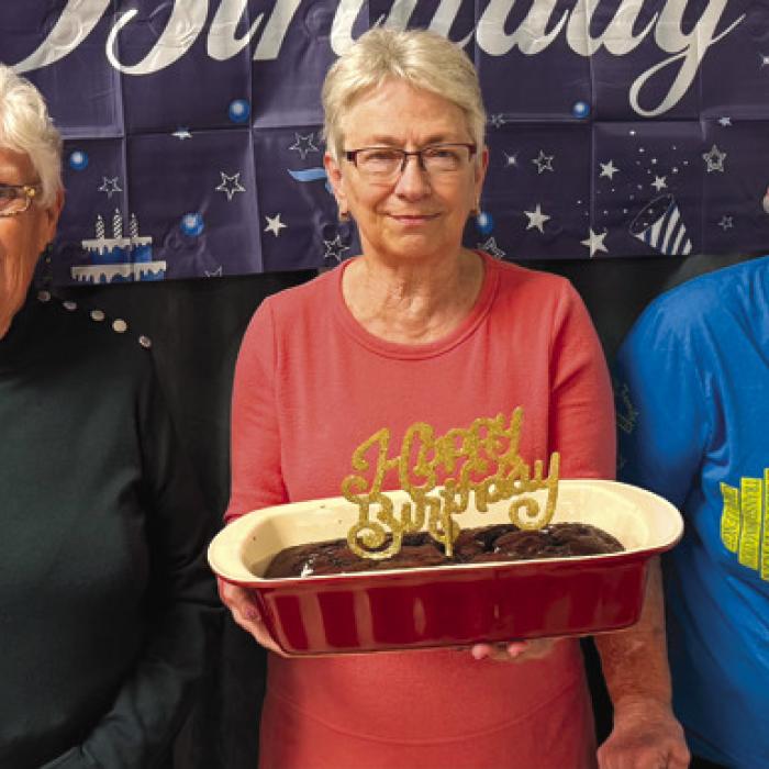 Senior Connections March birthday celebrants include Bennie Lou Liere, Peggy Haitt, and Jonell Vasek.