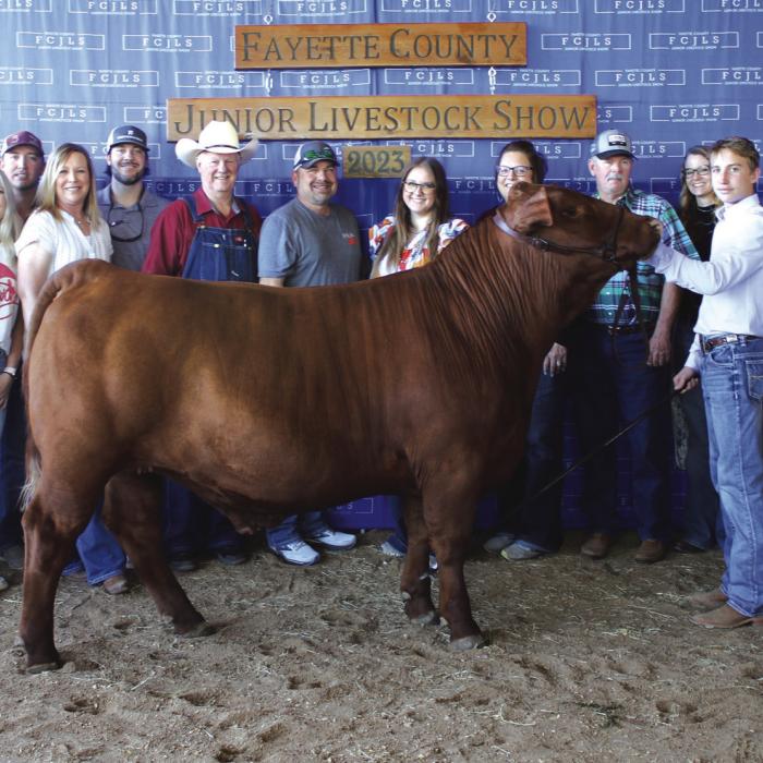 2023 Fayette Co. Jr. Livestock Show Reserve Champions