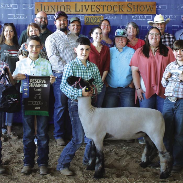 2023 Fayette Co. Jr. Livestock Show Reserve Champions