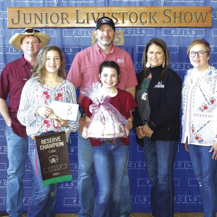 2023 Fayette Co. Jr. Livestock Show Reserve Champions