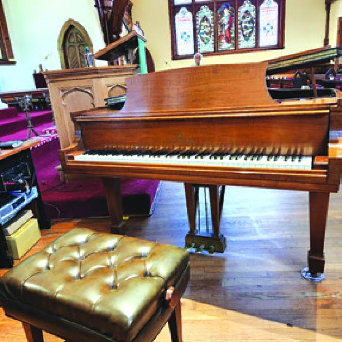A STEINWAY COMES TO ST. JAMES