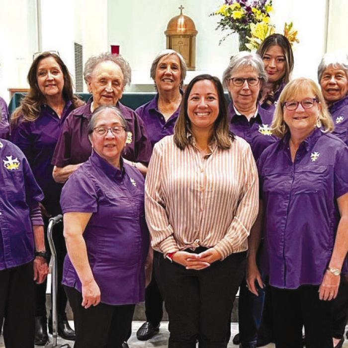 Catholic Daughters Donate to Lions Club