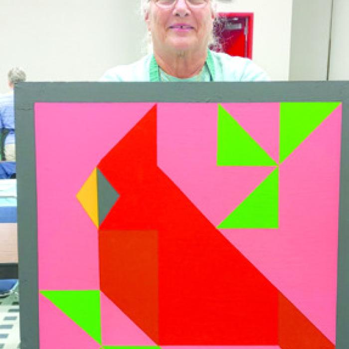 Quilt Block Class at Quilt Festival