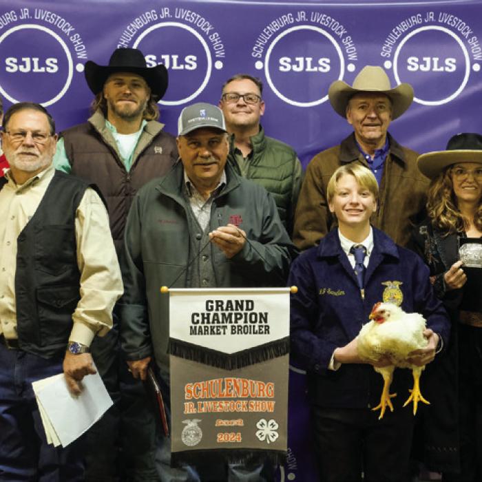 Schulenburg Junior Livestock Show 2024 Champions