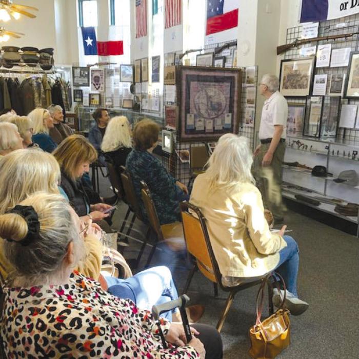 Garden Club Tours Heroes Museum