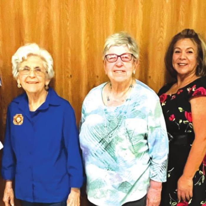 VFW Auxiliary Installs New Officers
