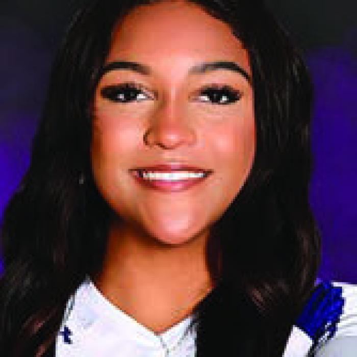 Cara Homer was the Lady Leps’ lone senior.