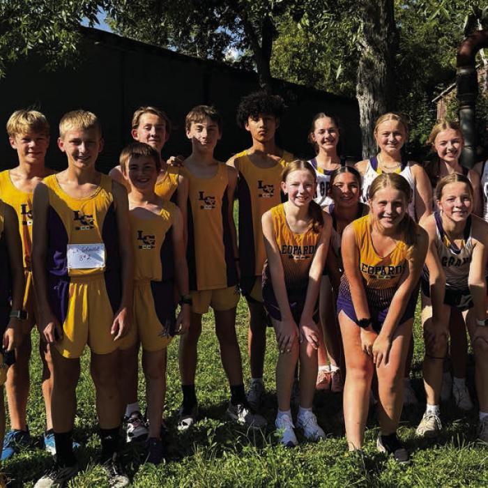 La Grange Middle Schoolers Run at Burton Meet
