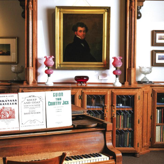 The David Guion Museum Room is one of the areas docents will have an opportunity to learn about during the docent training.