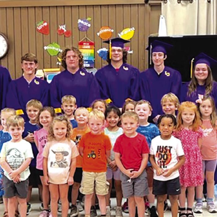 Celebrating Mt. Calvary Preschool Graduates Young and Old