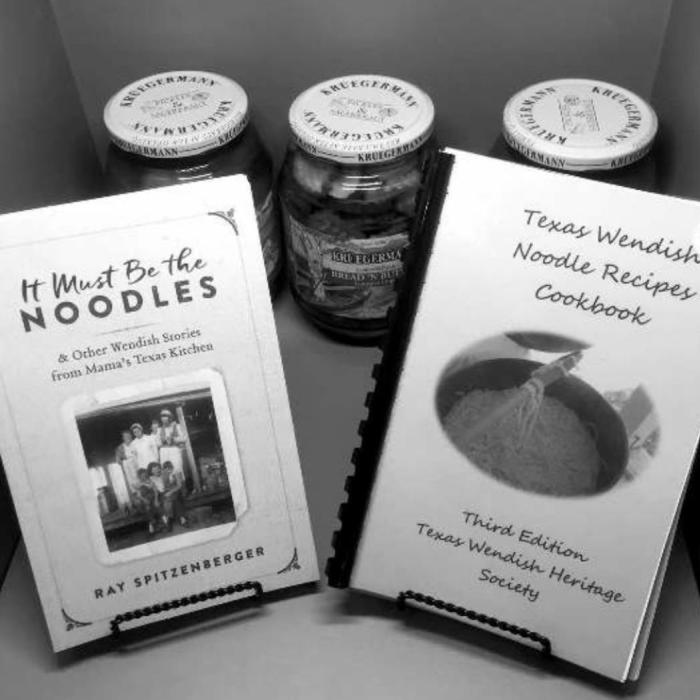 There are even books about noodles and noodle recipes handed down from area families.