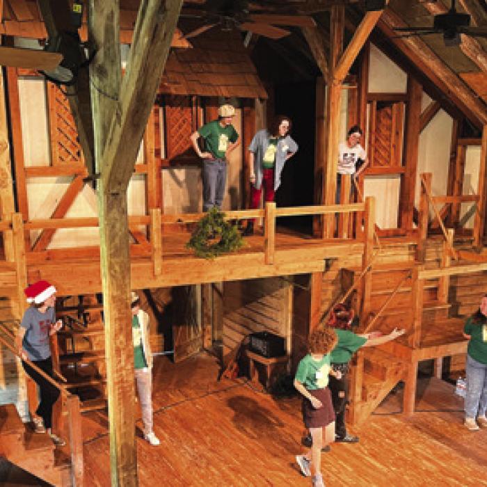 Folk Christmas at Winedale