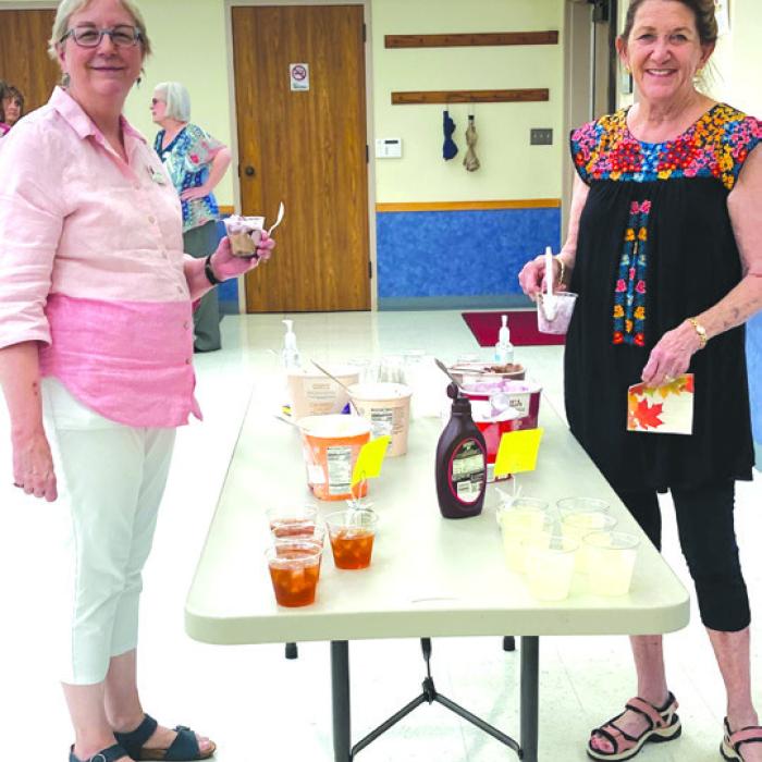 Fayette Co. Retired Teachers Meet, Enjoy Ice Cream Social
