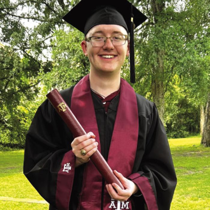 Colton Roscher Graduates from Texas A&M