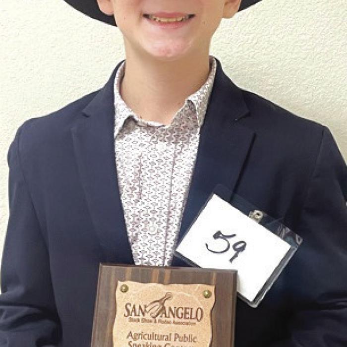 Guenther Competes In Public Speaking
