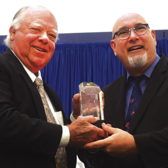 Dujka Inducted Into Blinn Hall of Honor