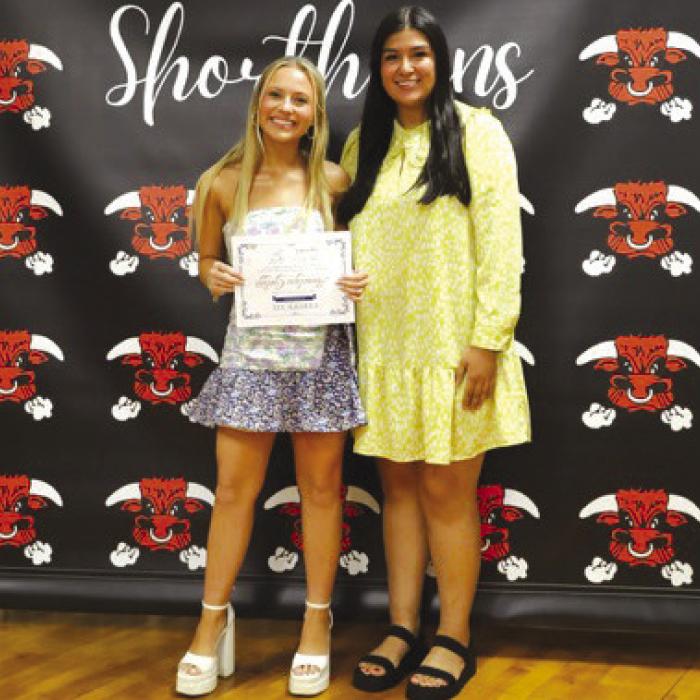 Annelyse Gallipp with Melanie Ramirez, Program Director.