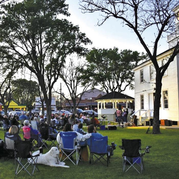 The Fayetteville Courthouse Music Series returns this March with free live acoustic shows every Tuesday evening on the historic courthouse square in Fayetteville.