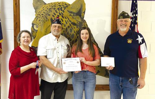 VFW Post No. 5254 and Auxiliary Announce Contest Winners